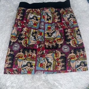 Wonder Woman Printed Skirt
